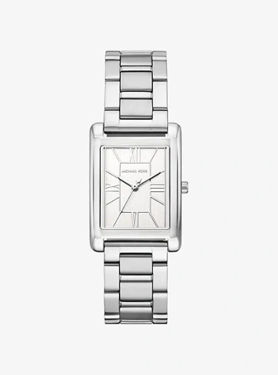 Michael Kors Women's Essex White Dial Watch In Silver