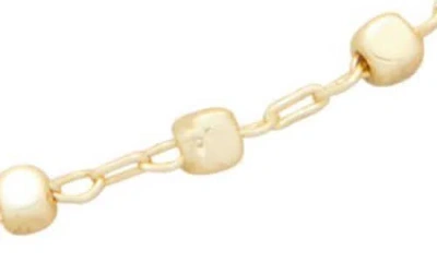 St. Moran Beaded Chain Anklet