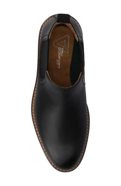 Vance Co. Vance Mens Salter Medium And Wide Width Plain Toe Casual Chelsea Boot