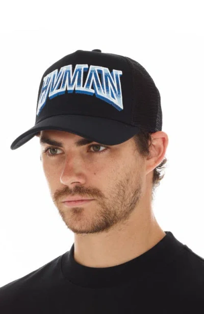 Hvman Logo Mesh Trucker Hat