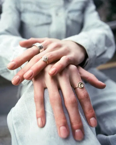 Fry Powers Heart Ring In Yellow