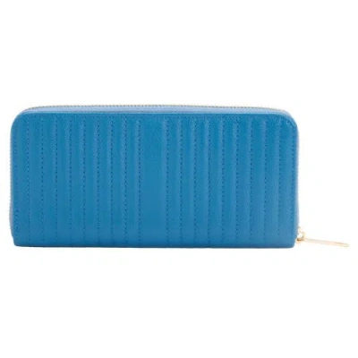 Wolf Mimi Continental Wallet In Blue