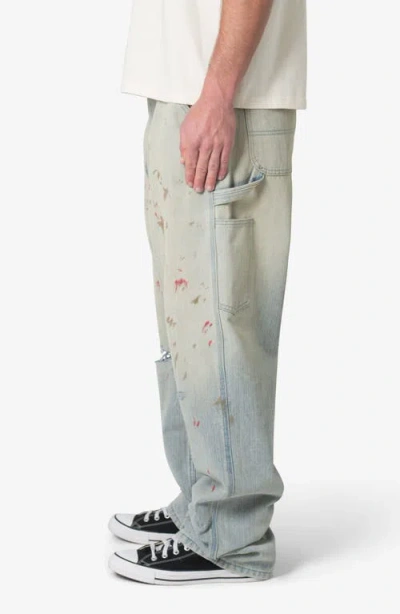 Mnml Ultra Baggy Paint Distressed Jeans