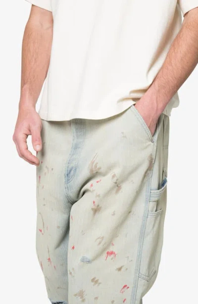 Mnml Ultra Baggy Paint Distressed Jeans