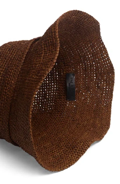 Rag & Bone Lela Packable Straw Bucket Hat