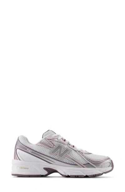 New Balance Pink Low Top Sneakers With Logo Patch On Side And Tongue And Perforated Panels In Pink