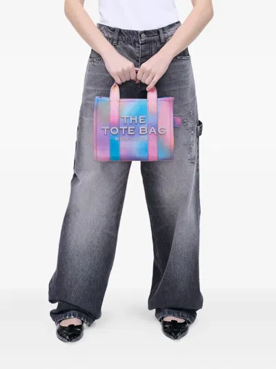 Marc Jacobs Borsa Tote The Airbrush Canvas Small In Multi