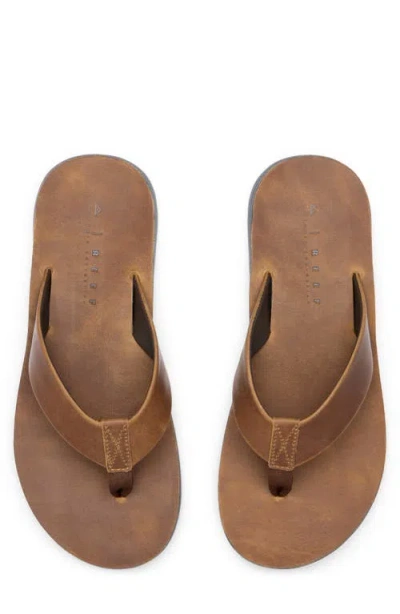 Reef Ojai Classic Cj6246 Sandals Dark Brown Toe Post Flip Flop Zogg1056 In Brown