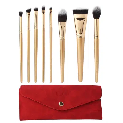 Luxie Glitter And Gold Brush Set Makeup 818877022588
