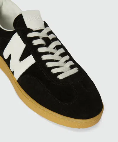 Msgm Retro Suede Sneakers For Men