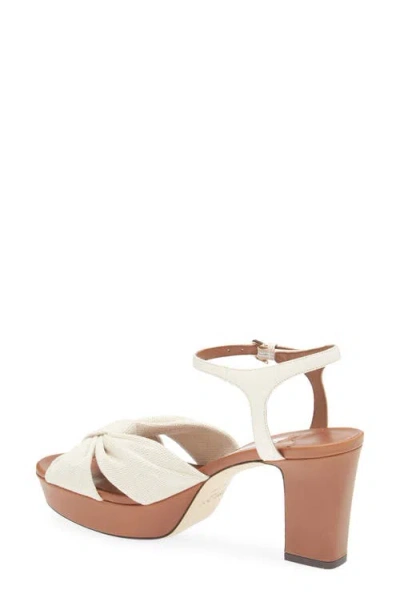 Jimmy Choo Heloise Platform Sandal In Brown