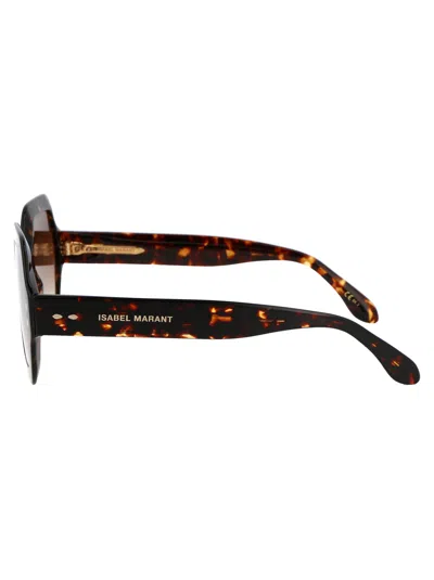Isabel Marant Avana Acetate Sunglasses In Brown