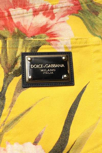 Dolce & Gabbana Black Nylon Cargo Jogger Men Sweatmen's Men's Pants In Black