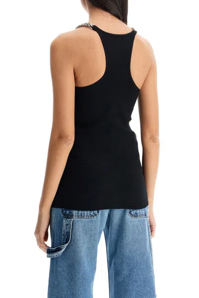 Shop Stella Mccartney 'tank Top With Chains On