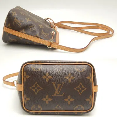 Pre-owned Louis Vuitton Brown Pvc Shoulder Bag ()