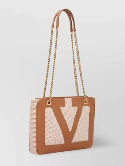 Valentino Small Tote Bag Chain Strap