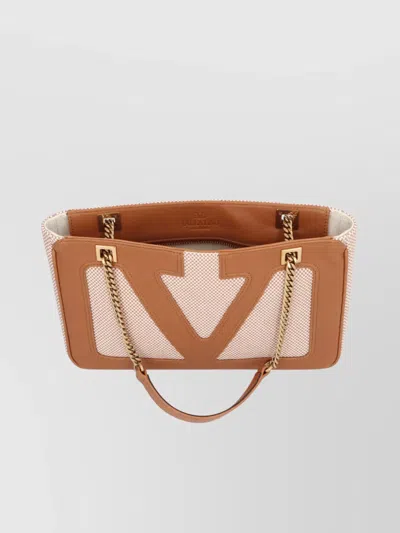 Valentino Small Tote Bag Chain Strap