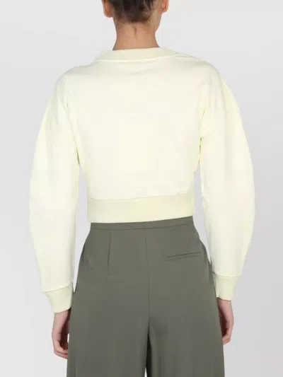 Alexander Mcqueen Logo-embroidered Cut-out Sweatshirt