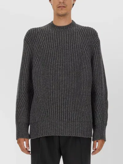 Alexander Mcqueen Ribbed Wool Sweater
