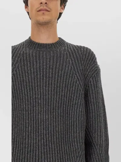 Alexander Mcqueen Ribbed Wool Sweater