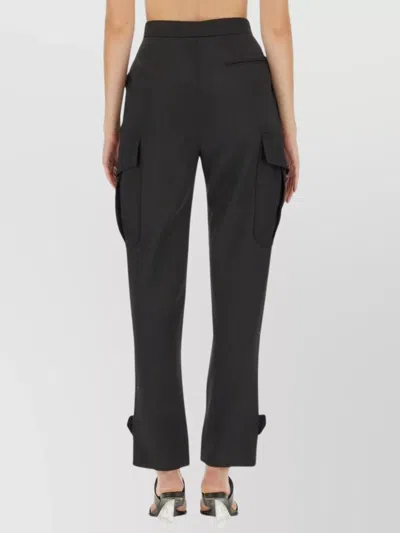 Alexander Mcqueen Wool Cotton Cargo Pants