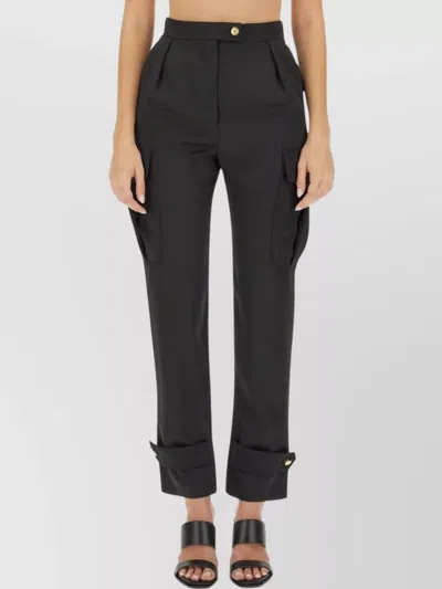 Alexander Mcqueen Wool Cotton Cargo Pants