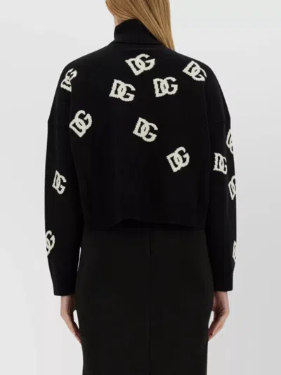Dolce & Gabbana Intarsia Knit Logo Jumper