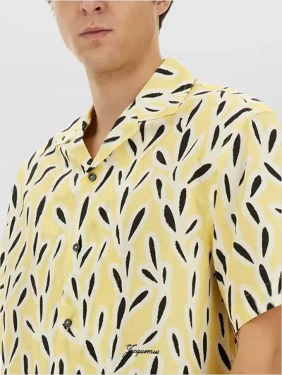 Jacquemus Shirt "jean" In Neutrals