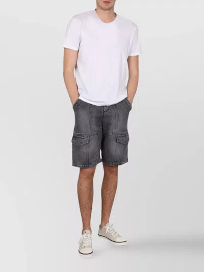 Isabel Marant Gray Timy Cargo Shorts