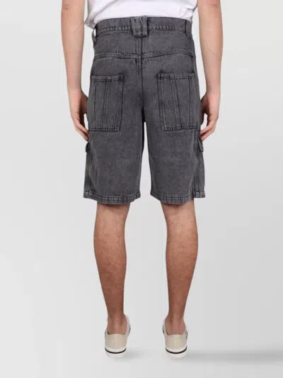 Isabel Marant Gray Timy Cargo Shorts