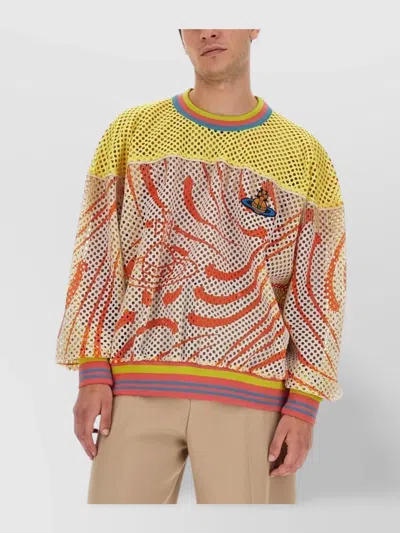 Vivienne Westwood Oversize Mesh Knit Sweater