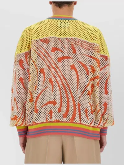 Vivienne Westwood Oversize Mesh Knit Sweater