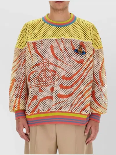 Vivienne Westwood Oversize Mesh Knit Sweater