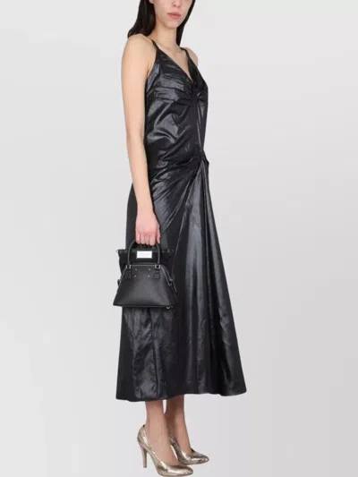 Maison Margiela Synthetic Fibers Dress In Black