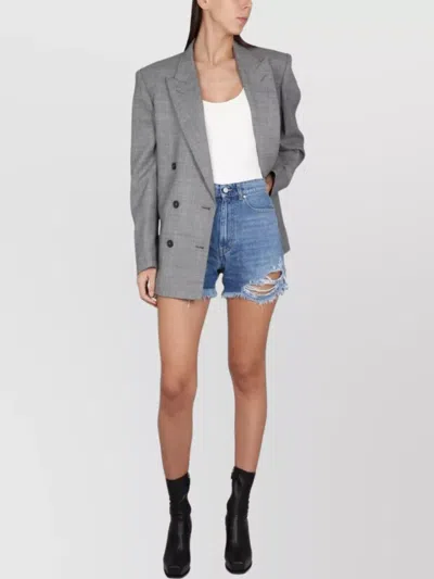 Stella Mccartney White Solid Scoop Neck Top