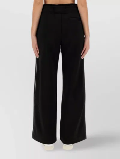 Off-white Trousers Wide Leg Side Stripe Detail