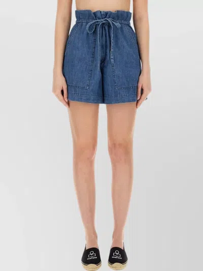 Isabel Marant Étoile "ipolyte" Shorts With Front And Back Pockets