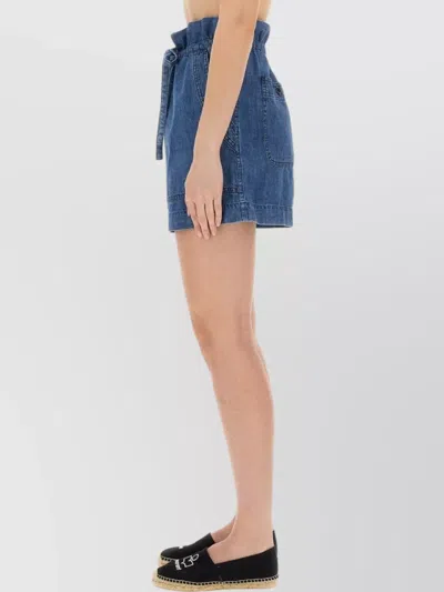 Isabel Marant Étoile "ipolyte" Shorts With Front And Back Pockets