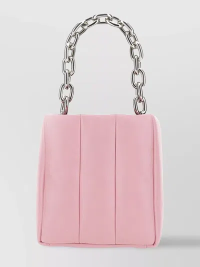 Stand Studio Quilted Rectangular Shoulder Bag With Adjustable Chain Strap