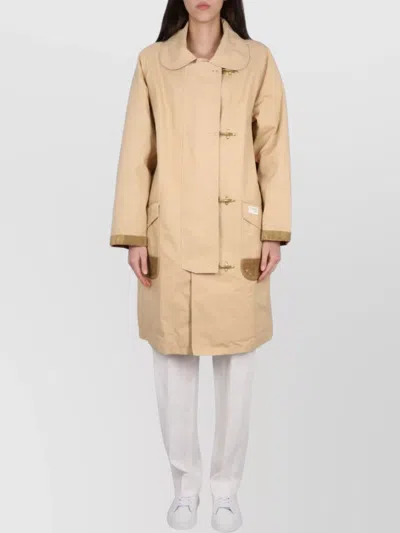 Fay Beige Multiple Cargo Pockets Jacket In Neutral