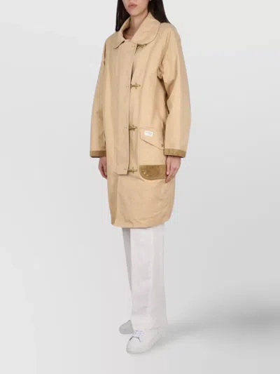 Fay Beige Multiple Cargo Pockets Jacket In Neutral