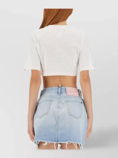 Dsquared2 Dsquared Women Cropped Fit T-shirt