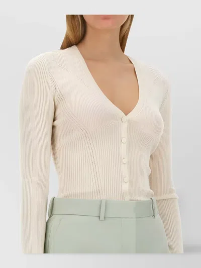 Lanvin Wool Cardigan In Multi