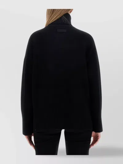Canada Goose Copal Cashmere-blend Turtleneck Sweater In Black