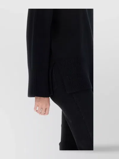Canada Goose Copal Cashmere-blend Turtleneck Sweater In Black