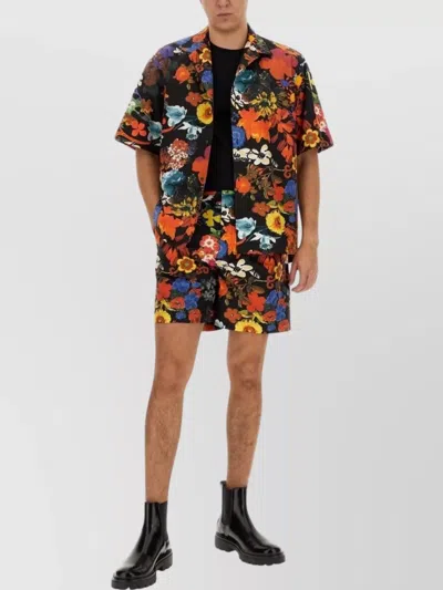 Moschino Multicolored Floral Shorts