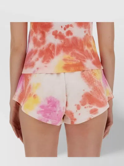 Msgm Tie-dye Tank Top In Multi