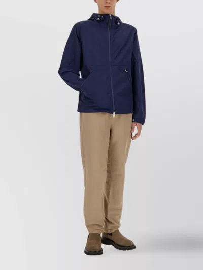 Woolrich Nylon Hooded Jacket Drawstring Adjustable