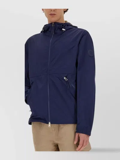 Woolrich Nylon Hooded Jacket Drawstring Adjustable