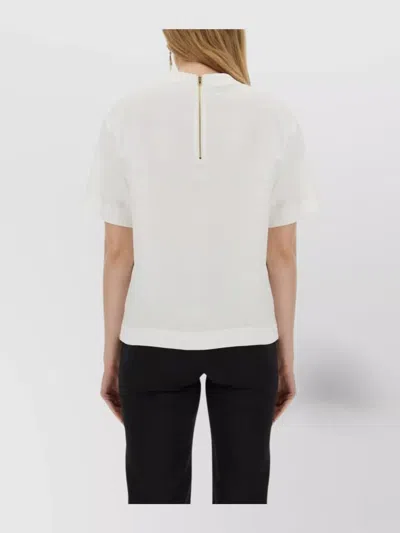 Moschino Relaxed Fit Blouse In White